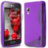 LG Optimus L5 II E460 Silicone Case Gel TPU S-Line - Purple OEM LG Optimus L5 II E460 Silicone Case Gel TPU S-Line - Purple OEM